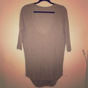 Long half sleeve sweater from express